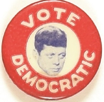 John F. Kennedy Vote Democratic Smaller Size