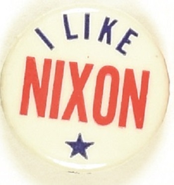 I Like Nixon Smaller Size Pin