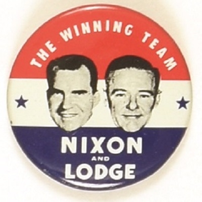 Nixon, Lodge the Winning Team