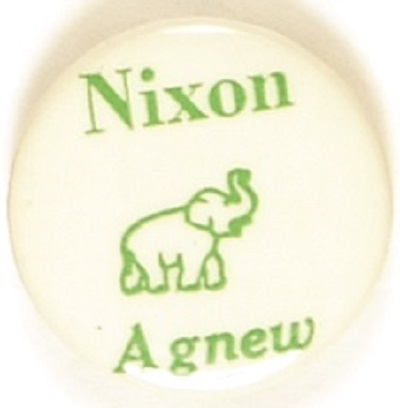 Nixon, Agnew Elephant Celluloid