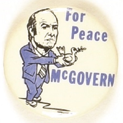 George McGovern Cartoon Peace Dove