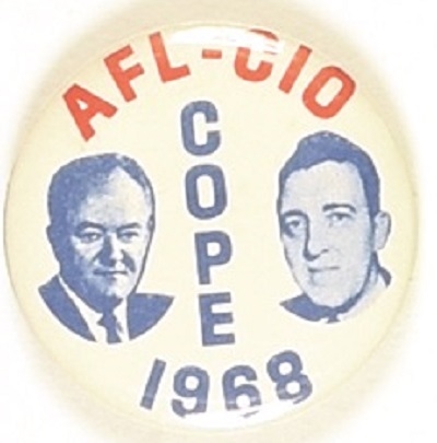 Humphrey, Muskie AFL-CIO COPE