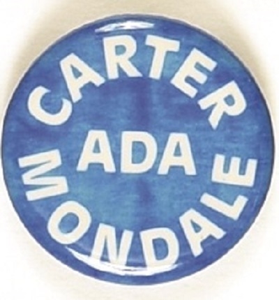 Carter, Mondale ADA