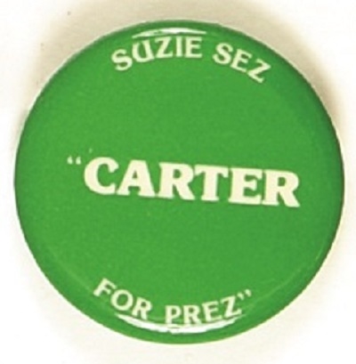 Suzie Says Carter for Prez