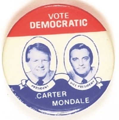 Carter, Mondale Vote Democratic Jugate