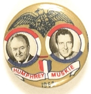 Humphrey, Muskie Gold Eagle Jugate