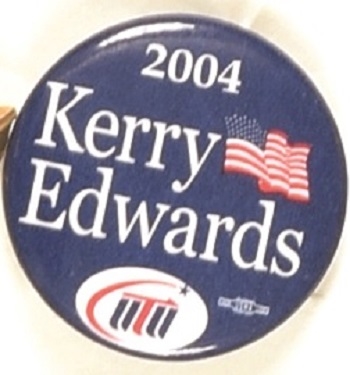 Kerry, Edwards UTU Labor Pin