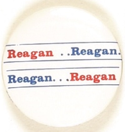 Reagan ... Reagan ... Reagan ... Reagan