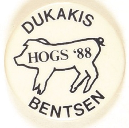 Dukakis, Bentsen Hogs 88