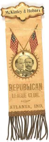 McKinley, Hobart Republican League Club of Atlanta, Indiana