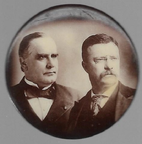 McKinley, Roosevelt Sepia Jugate