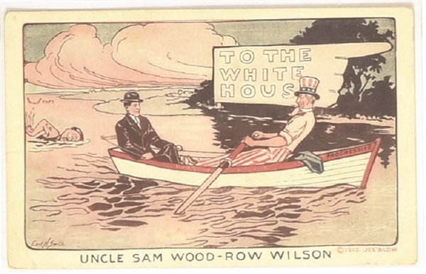 Wilson, Uncle Sam Postcard