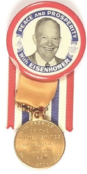 Eisenhower Pin, Ribbon and Medal
