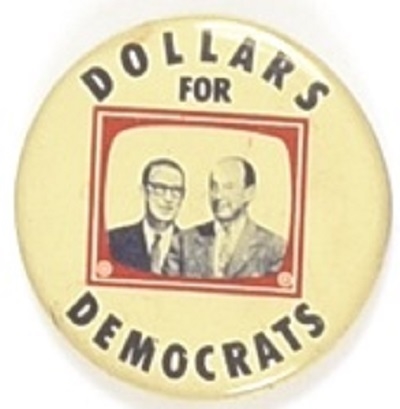 Stevenson Dollars for Democrats Jugate