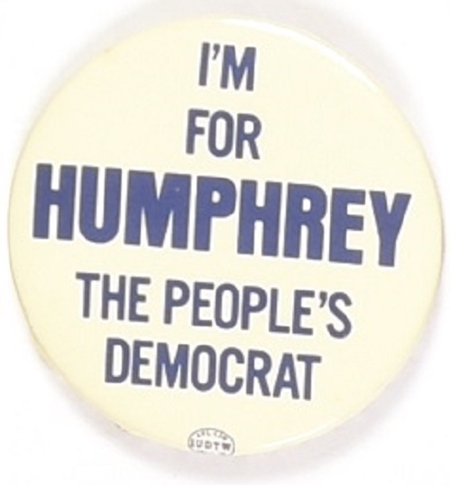 Humphrey the Peoples Democrat