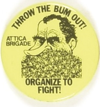 Anti Nixon Attica Brigade Celluloid