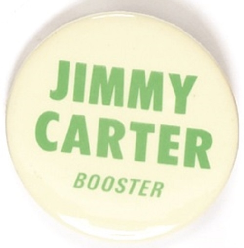 Jimmy Carter Booster Georgia Primary Pin