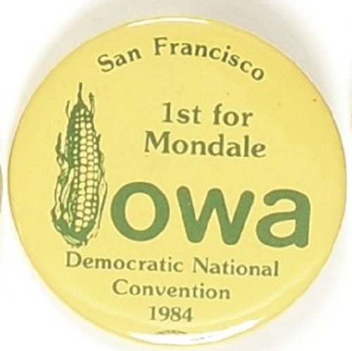 Mondale Iowa 1984 Convention