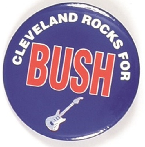 Cleveland Rocks for George W. Bush