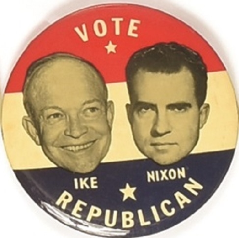 Ike and Nixon Vote Republican Jugate