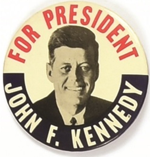 John F. Kennedy for President Classic 1960s Design