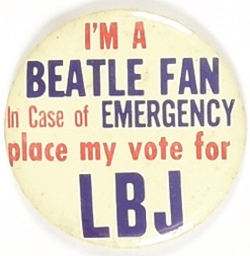 Lyndon Johnson Im a Beatle Fan