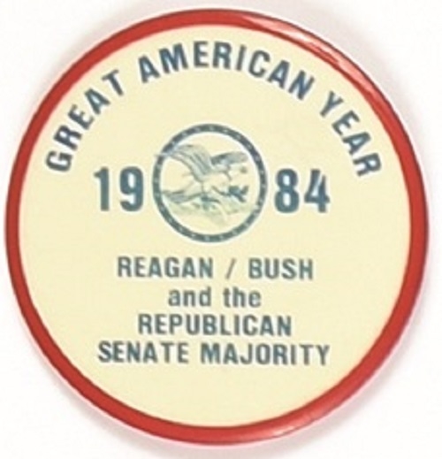 Reagan Great American Year Senate Majority