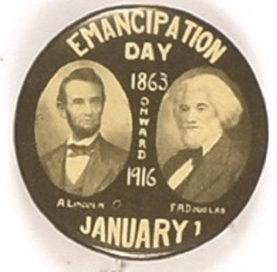 Lincoln, Douglass Emancipation Day 1916