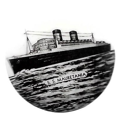 S.S. Mauretania 1930s Ocean Liner Pin 