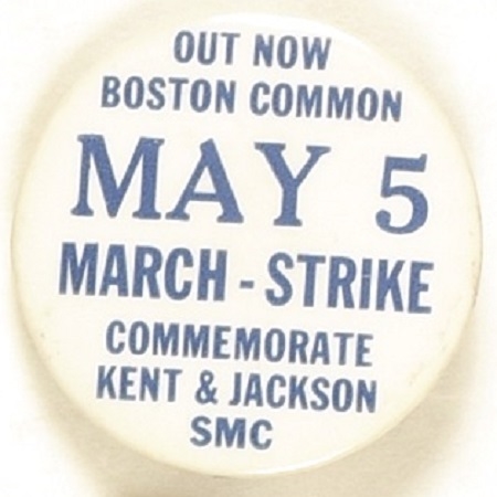 Boston Common May 5, 1971, Anti Vietnam War March and Strike