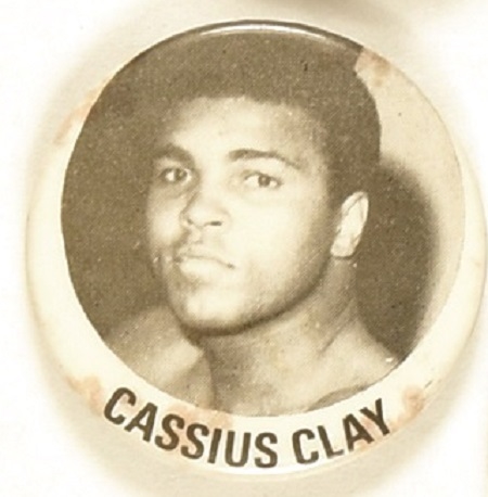 Cassius Clay Boxing Pin