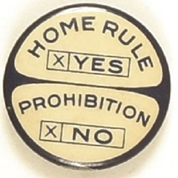 Home Rule Yes, Prohibition No