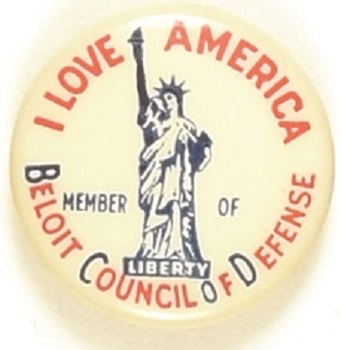 I Love America Beloit Council of Defense