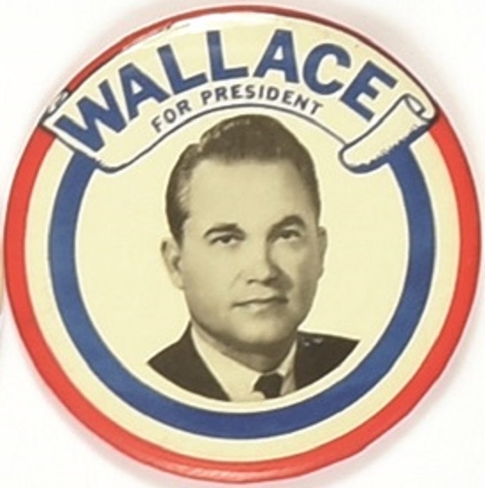 George Wallace for President 1964 Celluloid