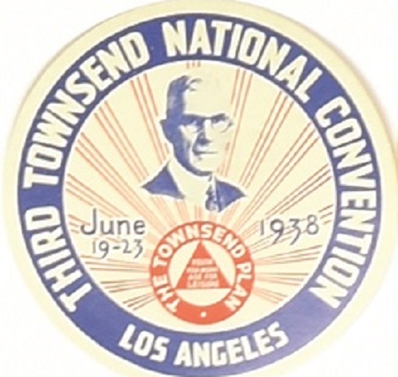 Townsend 1938 Convention Sticker