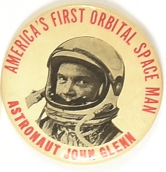 John Glenn First Orbital Space Man
