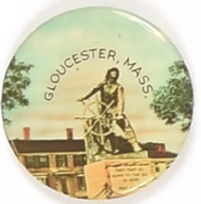 Gloucester, Mass. Vintage Travel Pin