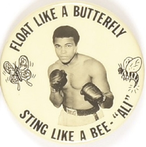 Ali Float Like A Butterfly, Sting Like a Bee
