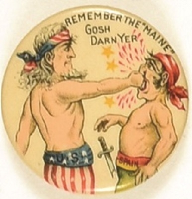 Uncle Sam Gosh Darn Ye, Spanish-American War