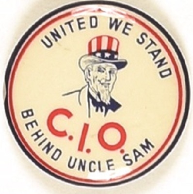 CIO United We Stand Behind Uncle Sam
