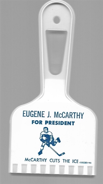 Eugene McCarthy Ice Scraper