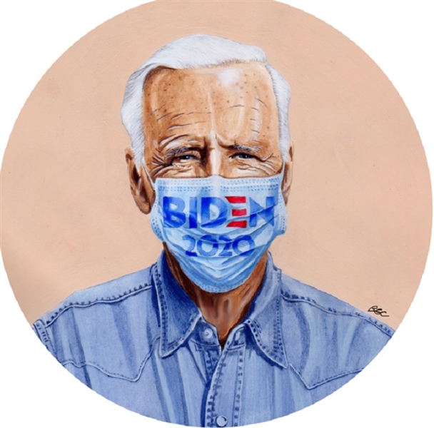 Joe Biden the Mask by Brian Campbell
