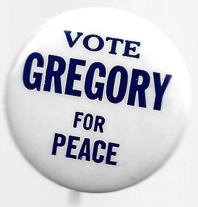 Vote Gregory for Peace 