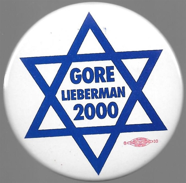 Gore, Lieberman Star of David 