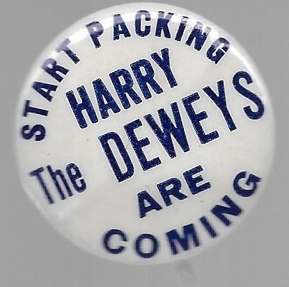 Start Packing Harry Deweys are Coming 