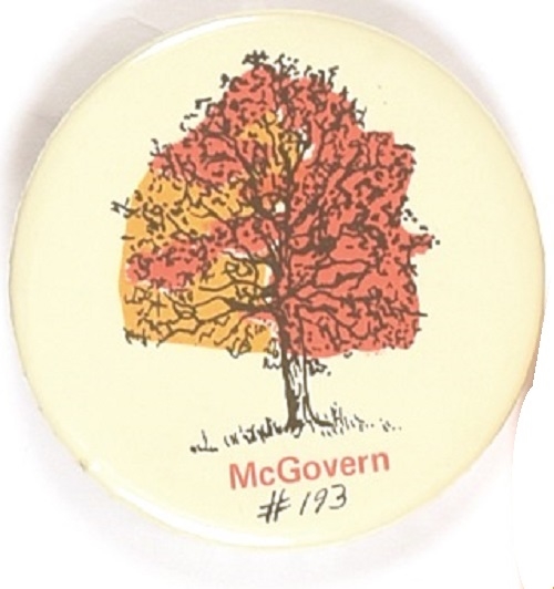 George McGovern Tree Pin