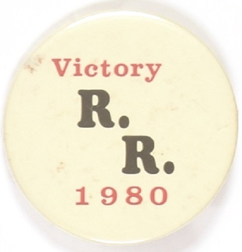 R.R. Ronald Reagan Victory 1980