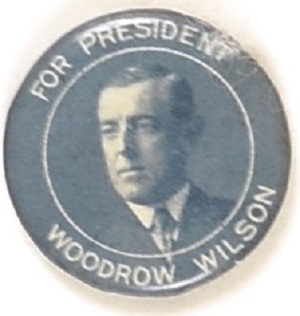 Wilson for President Scarce Celluloid