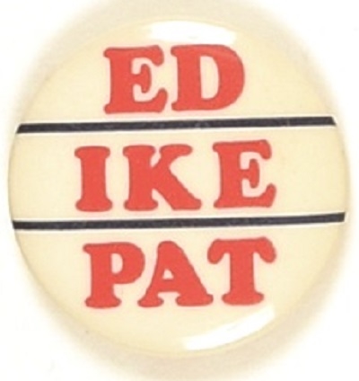 Eisenhower Ed, Ike, Pat