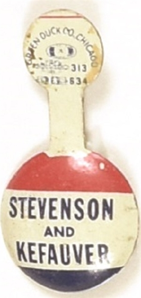 Stevenson and Kefauver Tab